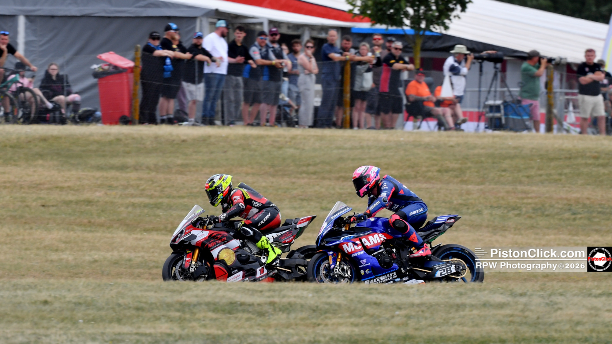 Ryde Ray crash BSB Snetterton Round 4