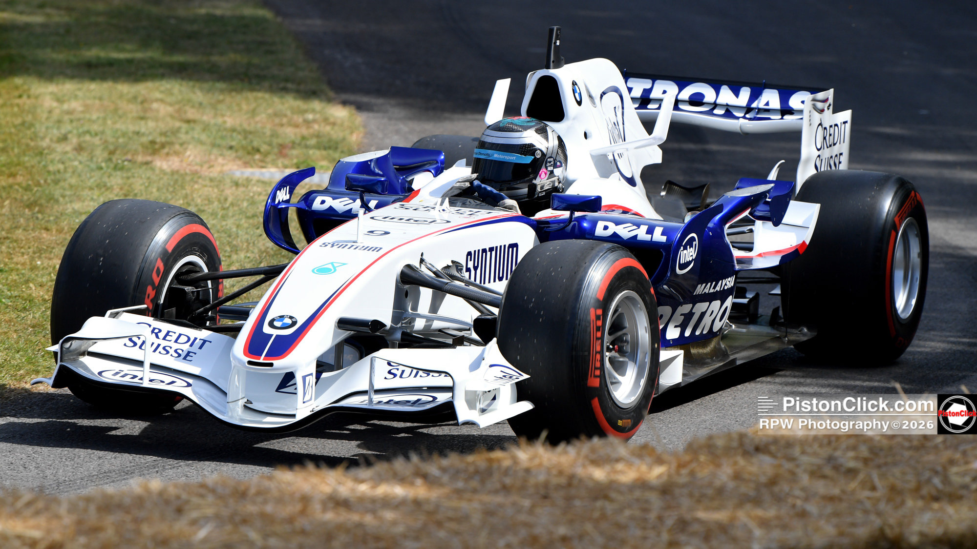 F1 race cars at the Festival of Speed