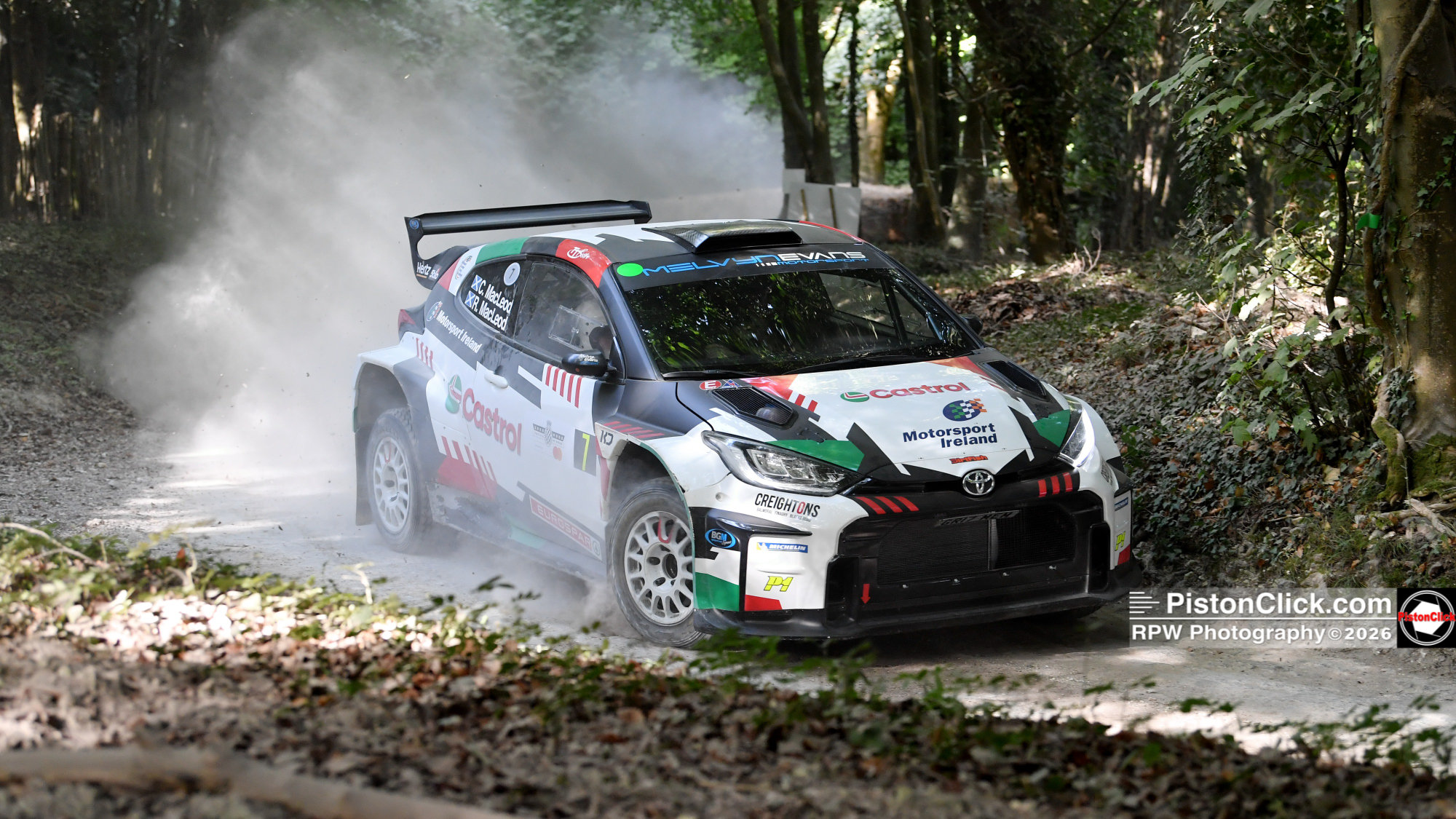 Rally stage Goodwood Festival of Speed