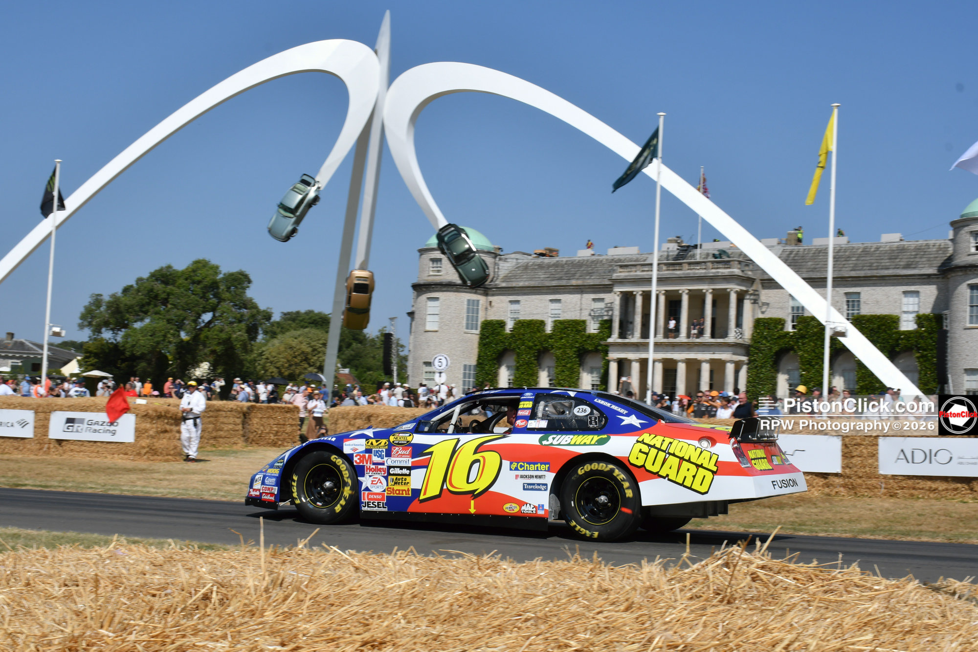 American race cars at Goodwood Festival of Speed