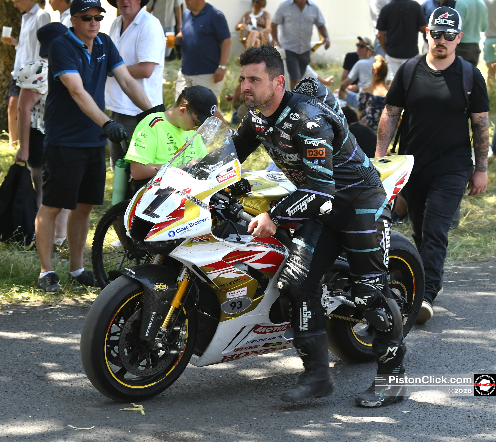 Michale Dunlop at Goodwood