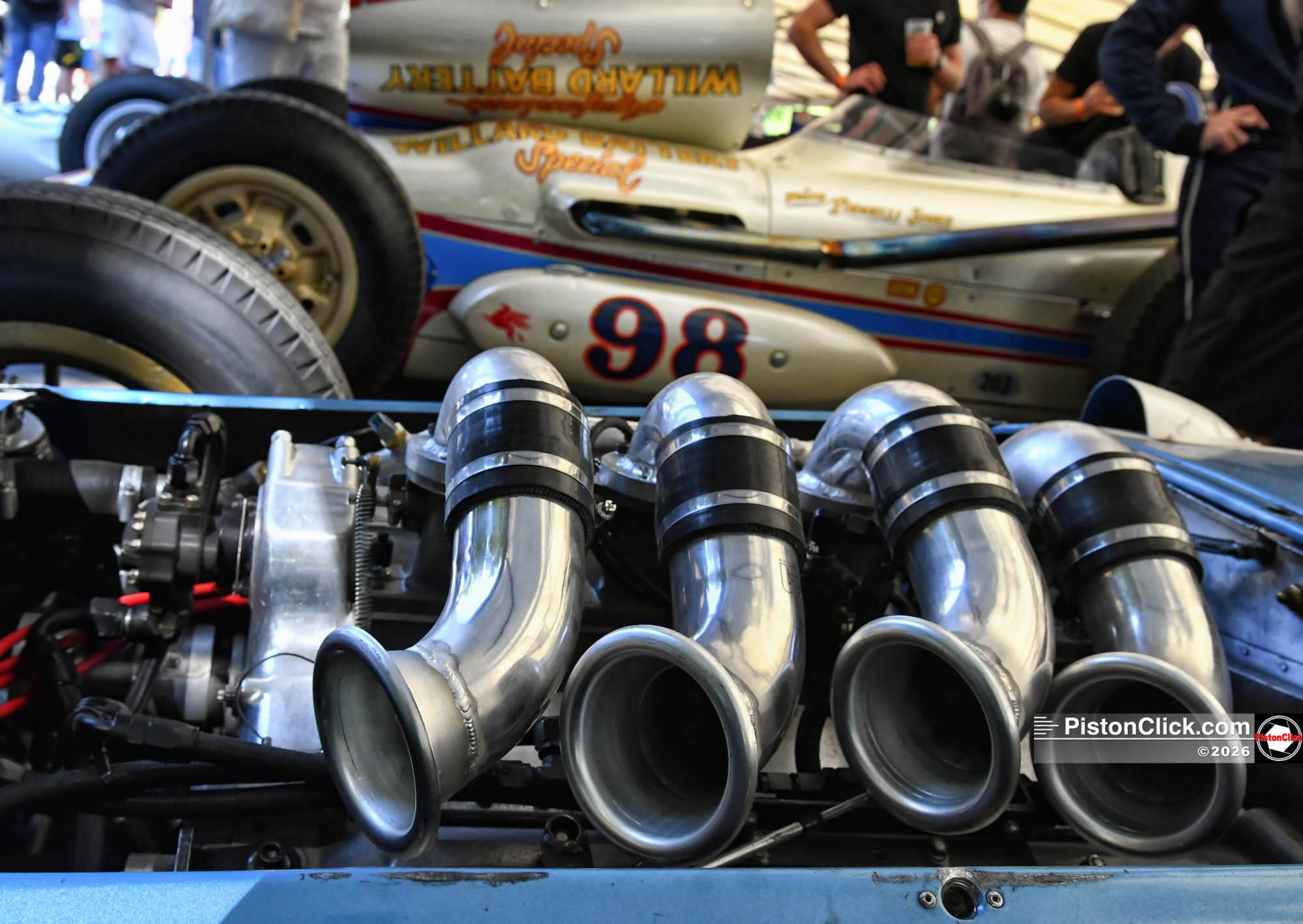 Paddock area at Goodwood