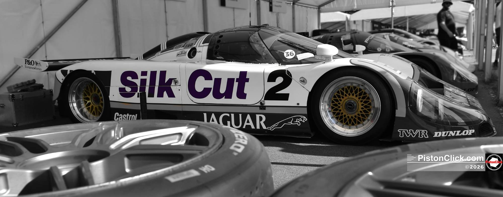 Paddock area at Goodwood