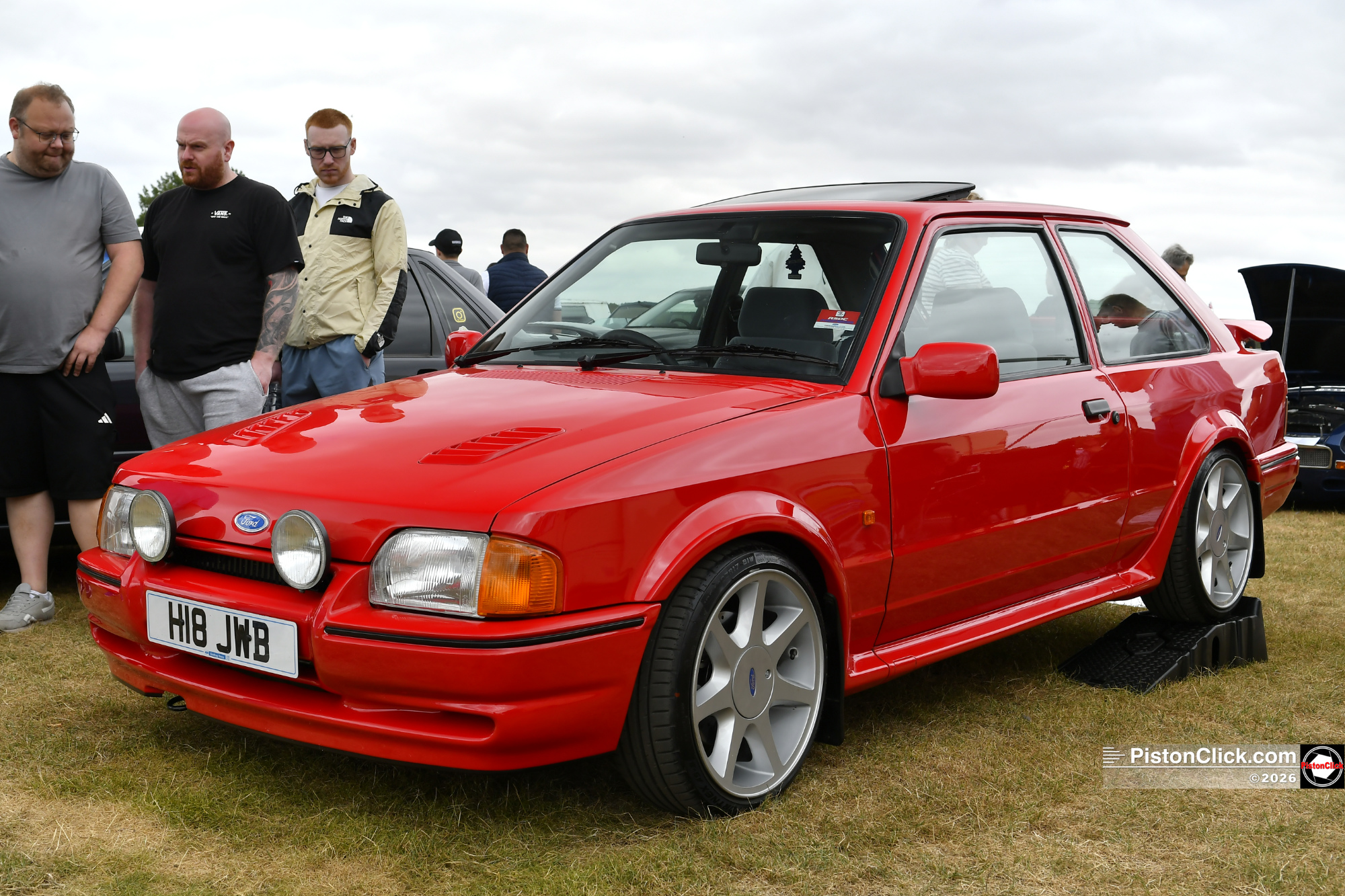 Ford Escort Lincs car show