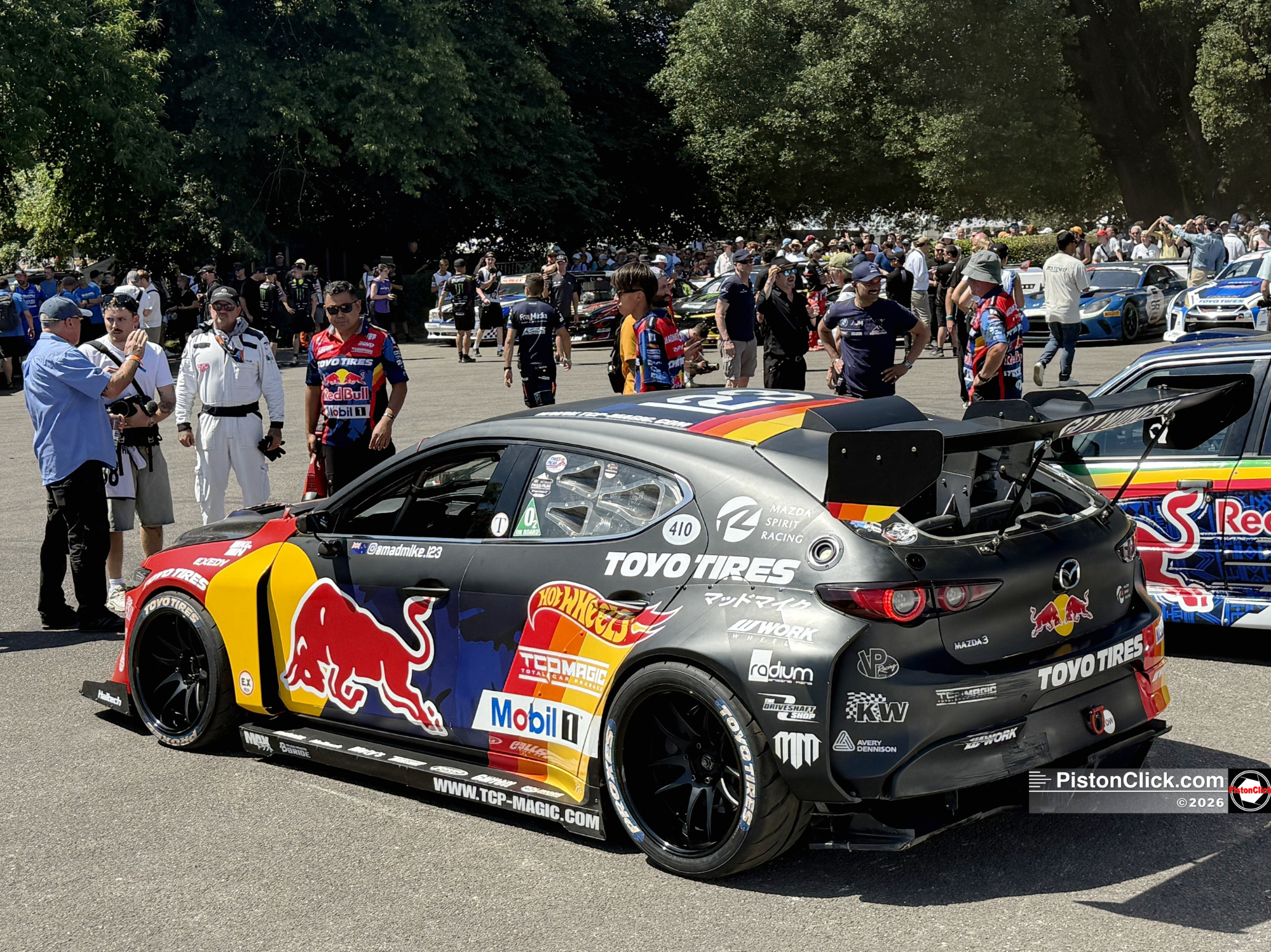 Assembly area Goodwood Festival of Speed