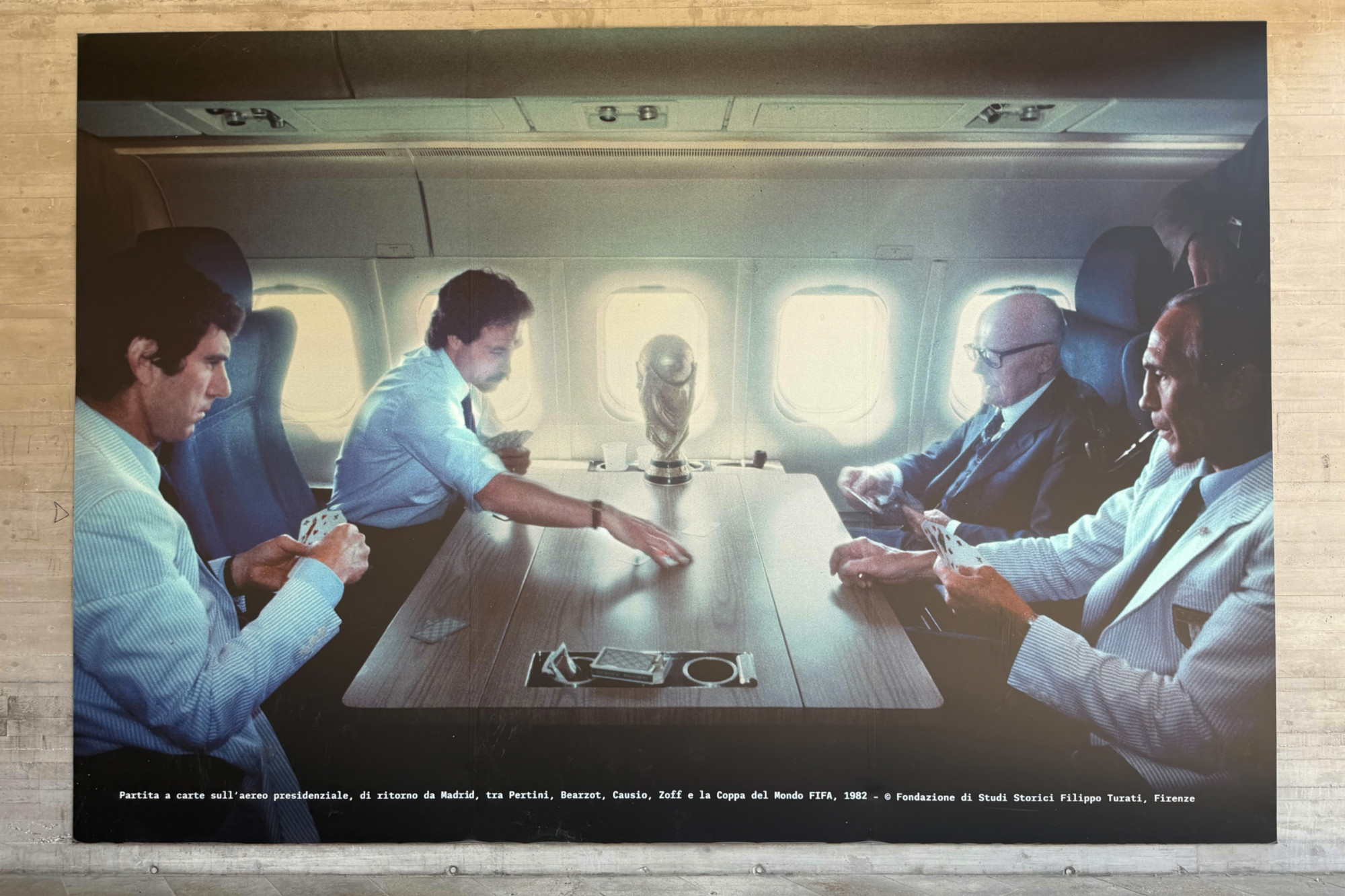Would Cup Zoff, Causio, Bearzot and Pertini