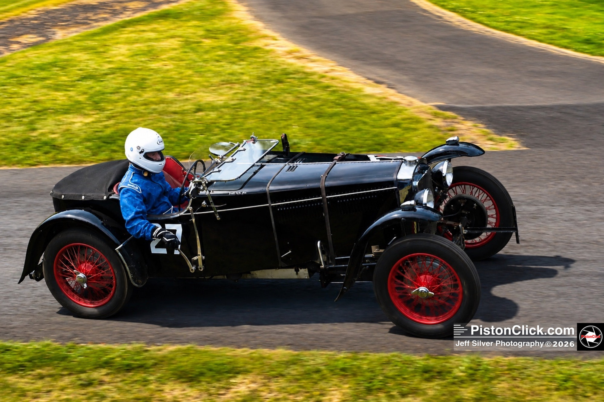 Jon Giles Vintage Sports Car Club at Shelsley Walsh Hill Climb