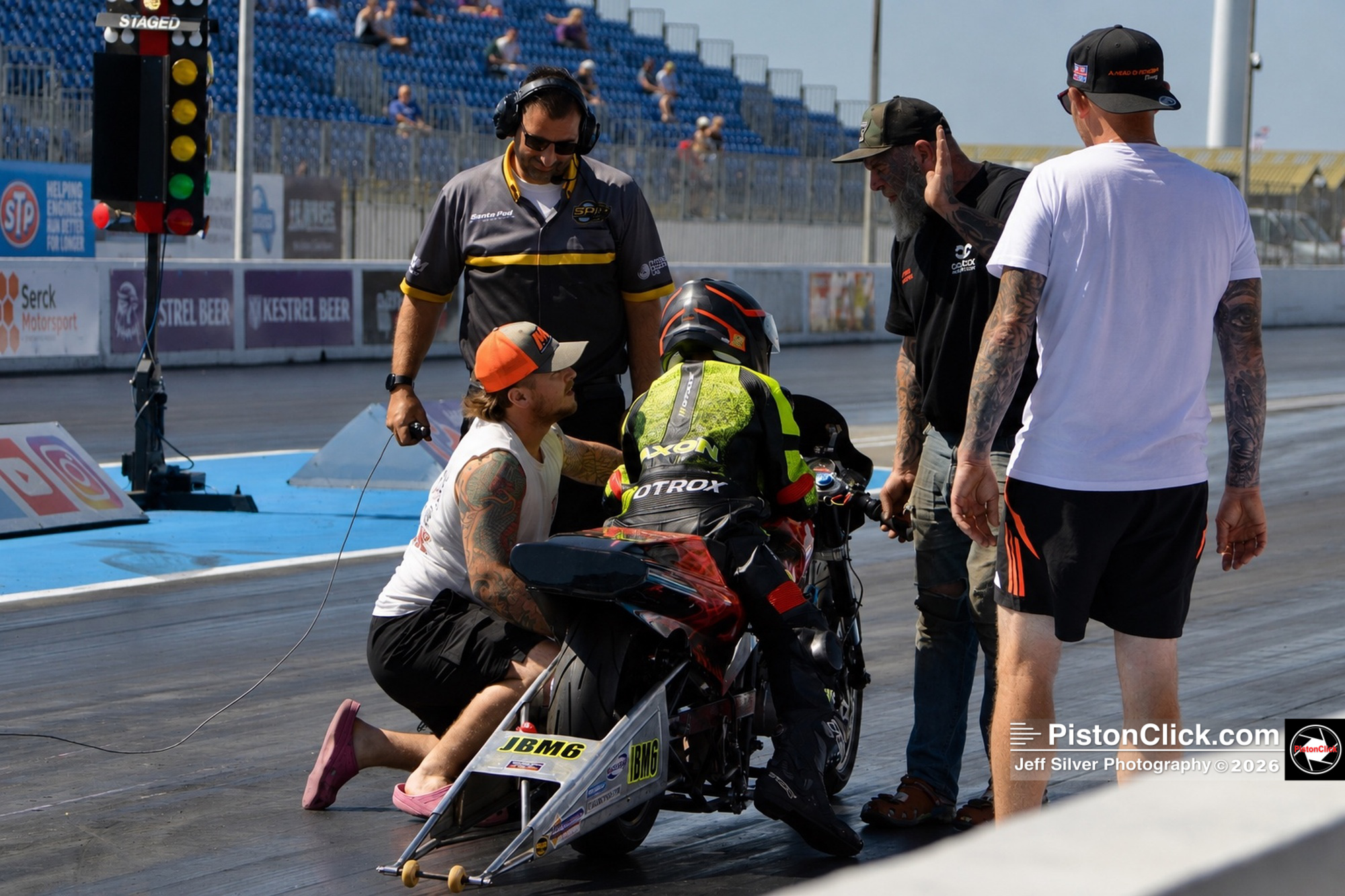 Holie King Santa Pod drag racing