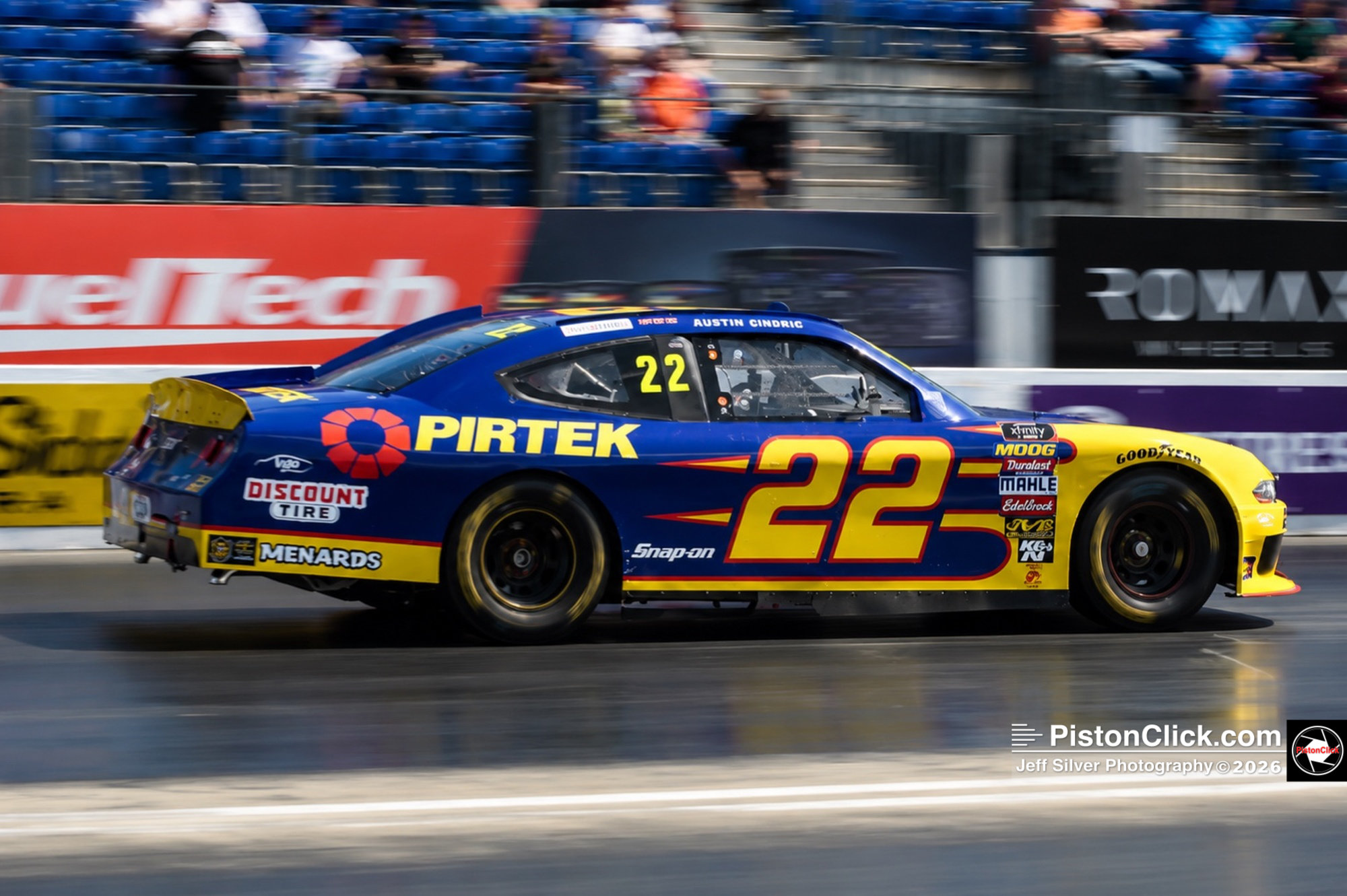 Mustang NASCAR Ford Show Santa Pod