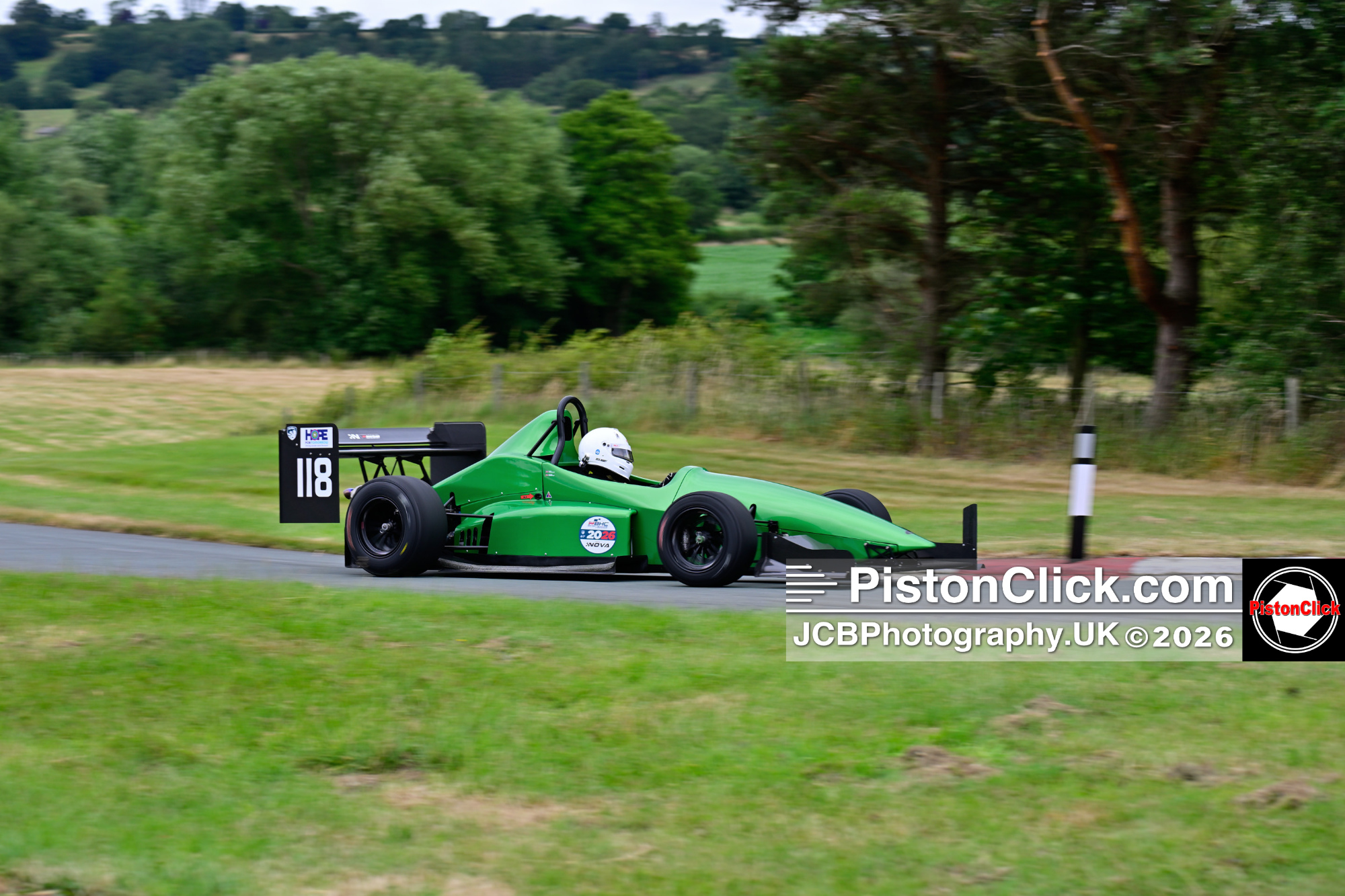 Mark Hemingway driving his Force TA
