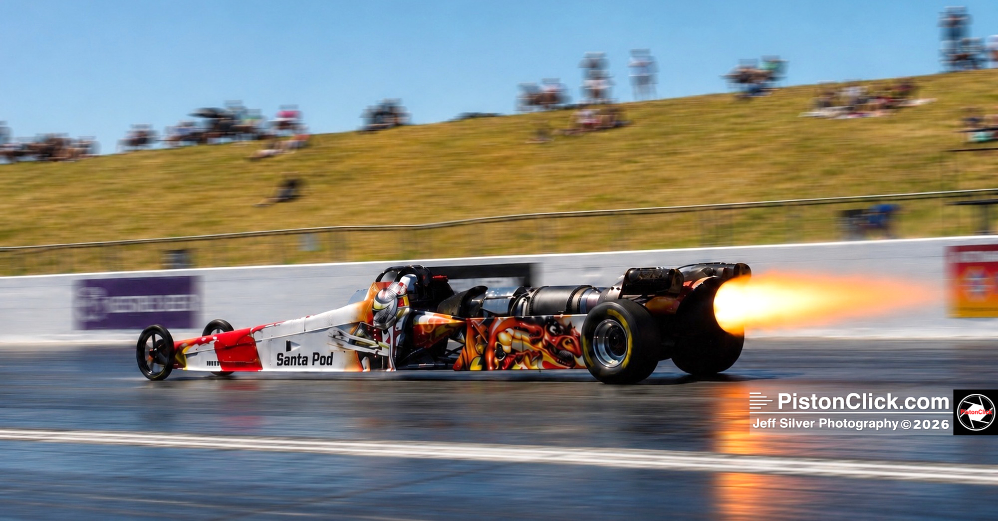 Santa Pod Summer Nationals Jet Car