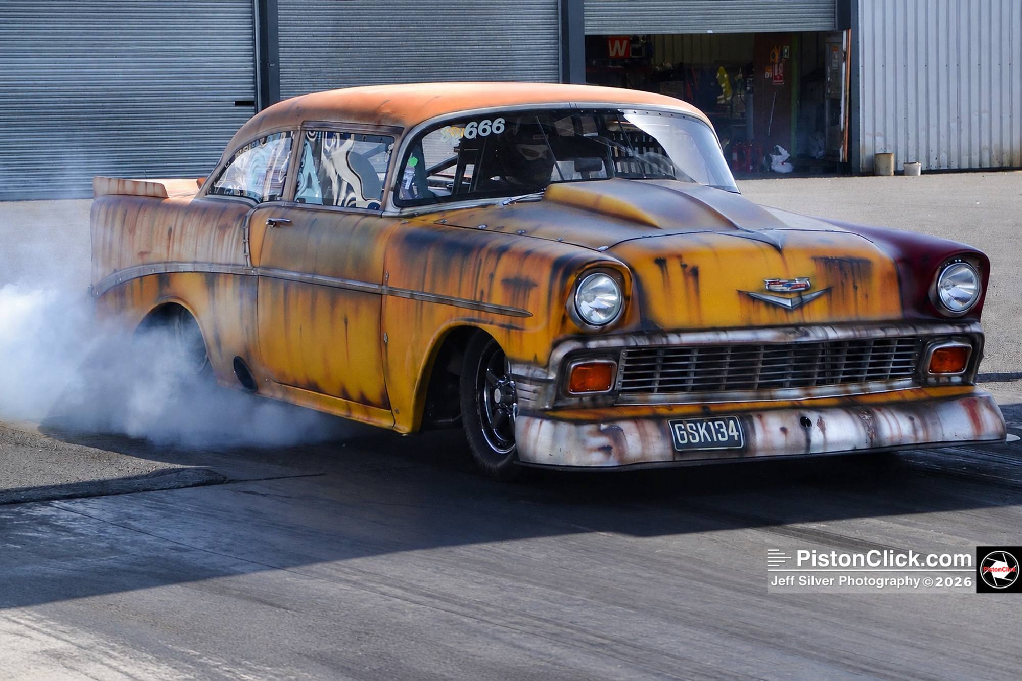 Santa Pod drag racing