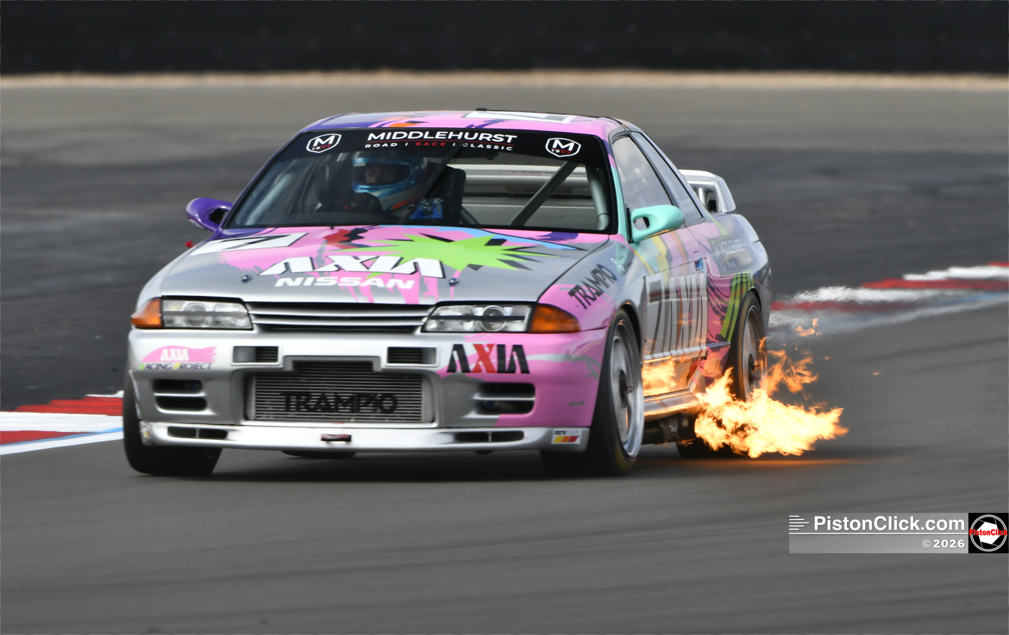 R32 GT-R Rick Wood flames