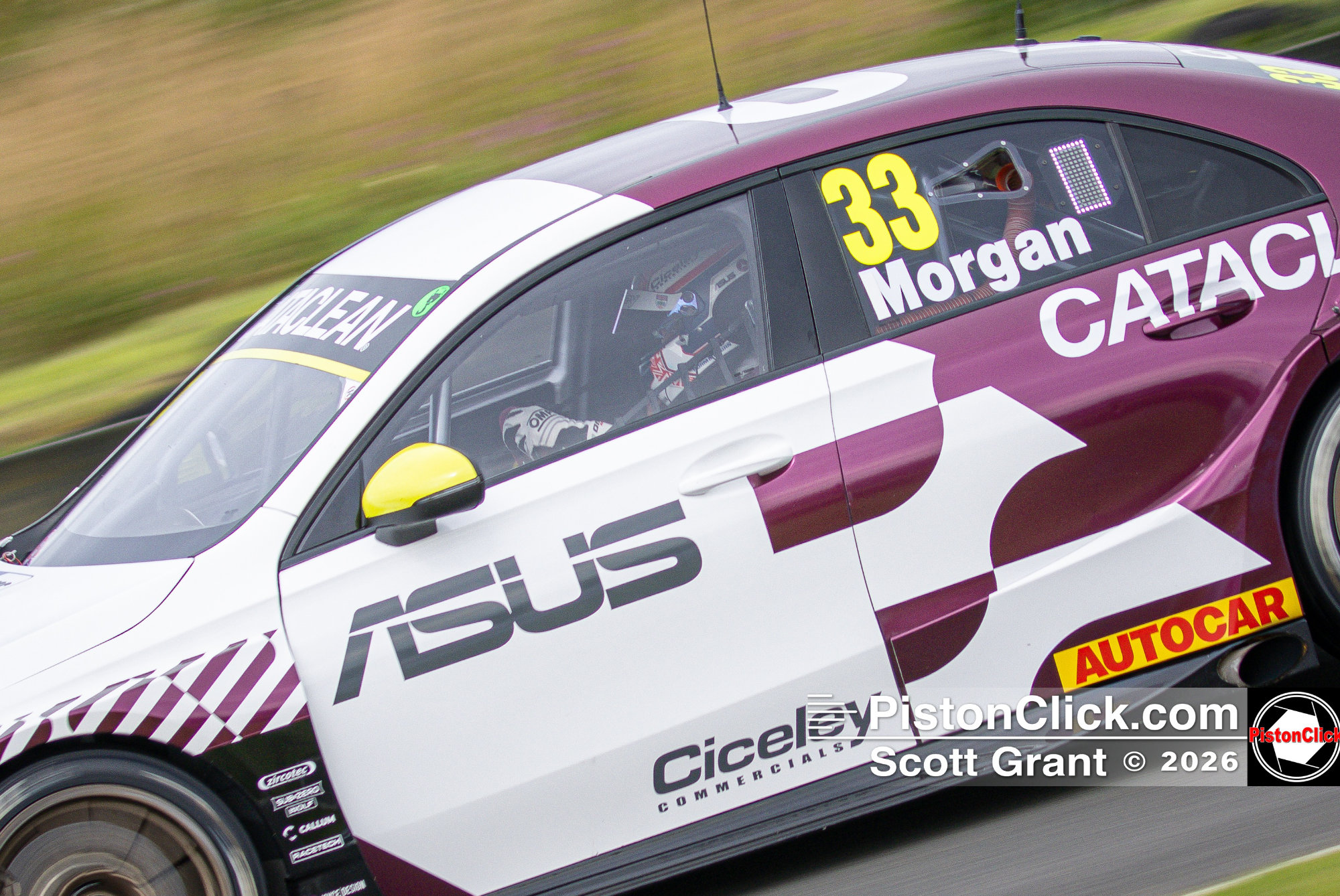 Adam Morgan Cataclean Plato Racing BTCC