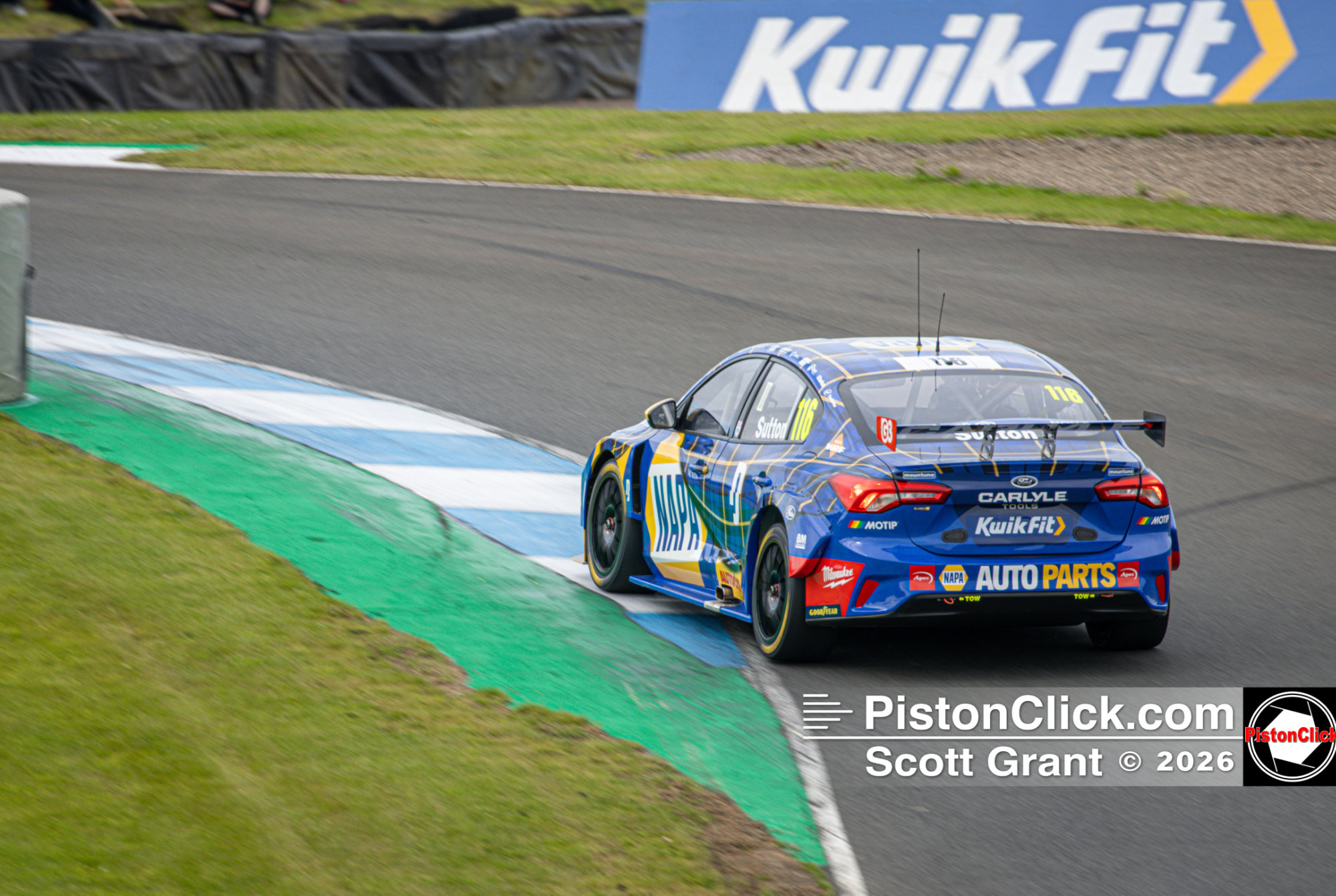 BTCC Knockhill 2026 Ash Sutton