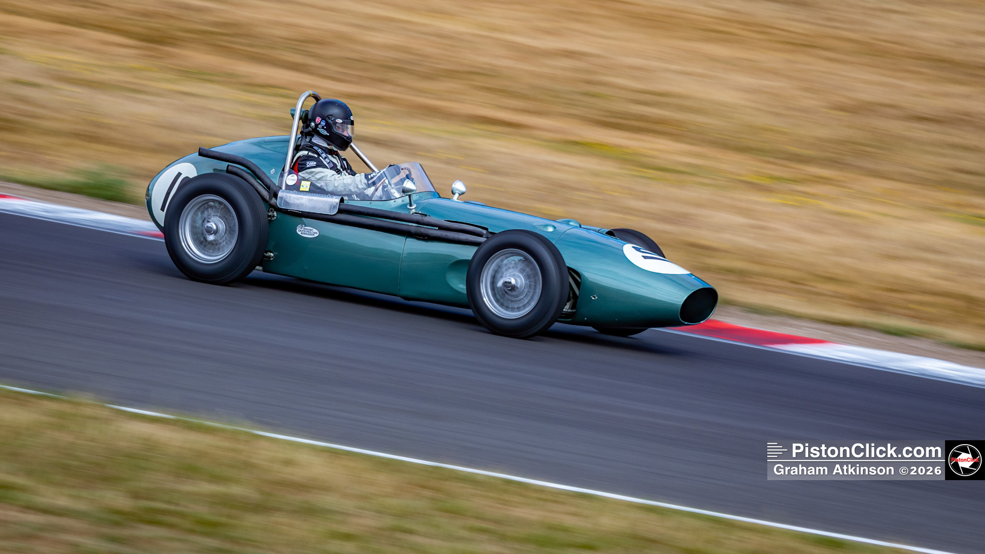 Aston Martin DBR4/250/2 Donington Unsilenced Test Day