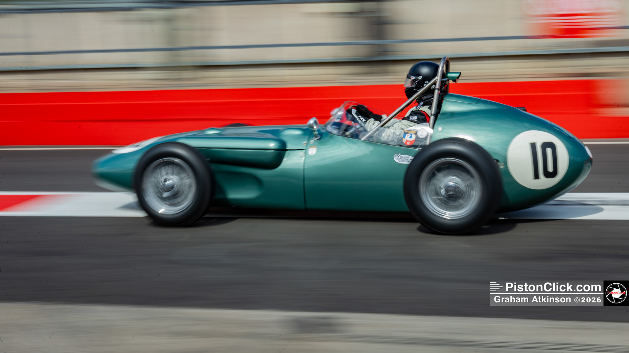 Aston Martin DBR4/250/2 Donington Unsilenced Test Day
