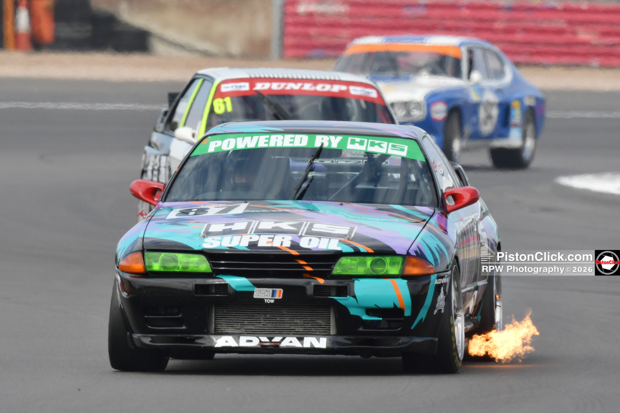 R32 GT-R Rick Wood flames