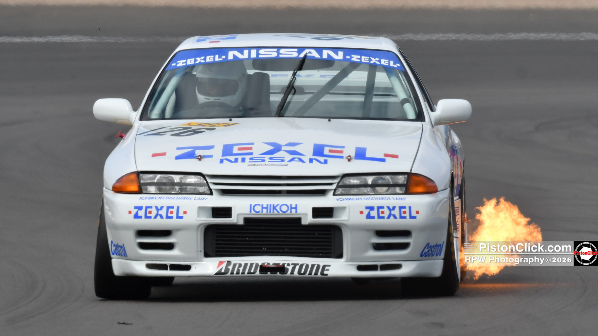 R32 GT-R Rick Wood flames