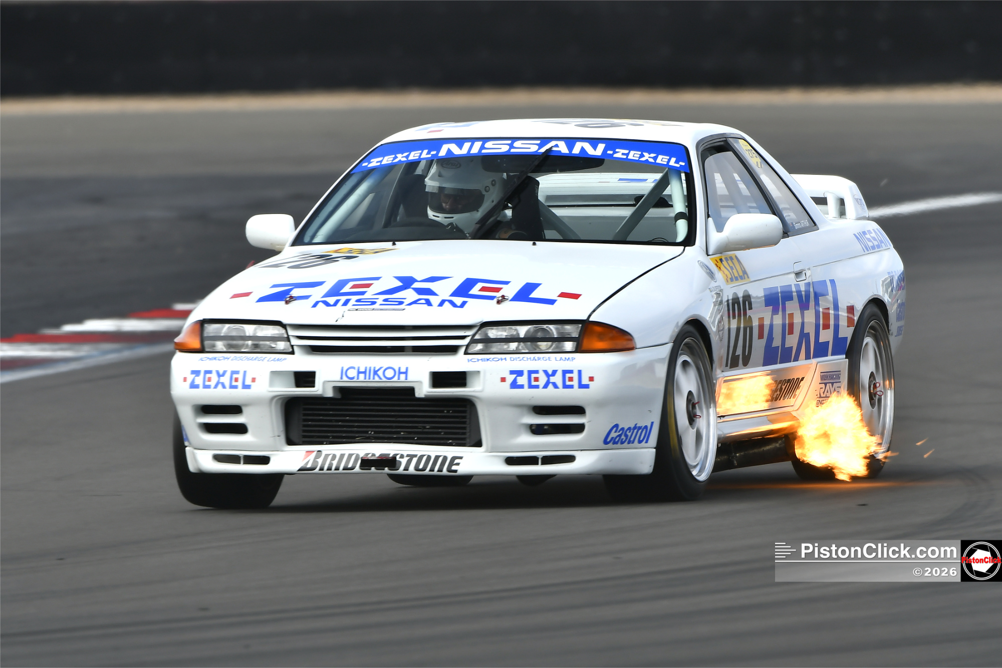 R32 GT-R Rick Wood flames