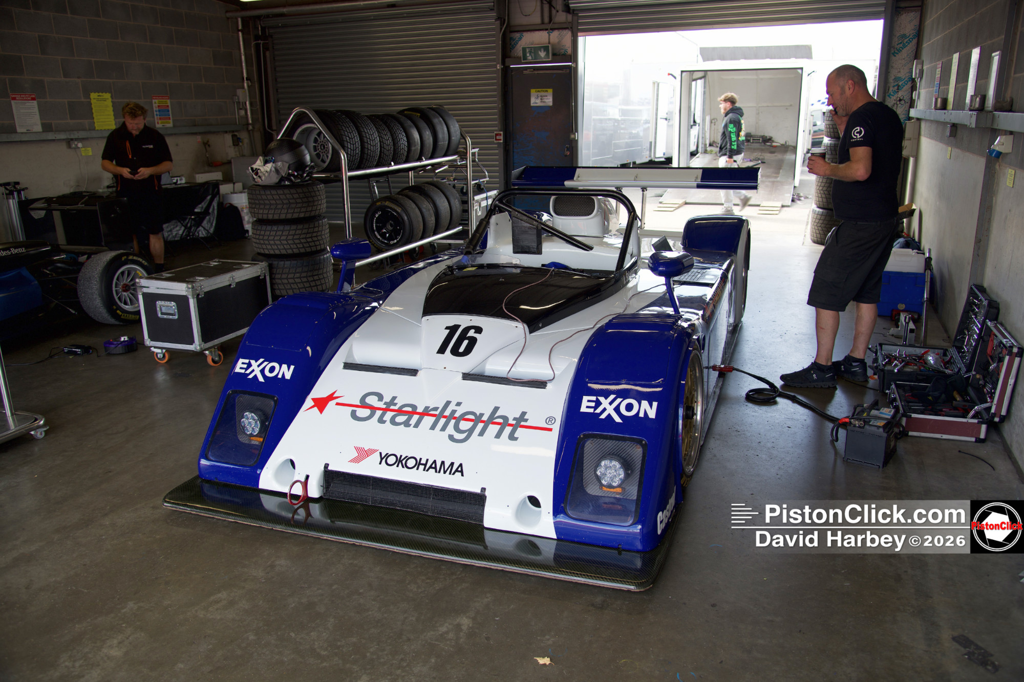 Ian Stinton, Rileyy and Scott, WTR, Donington Park,