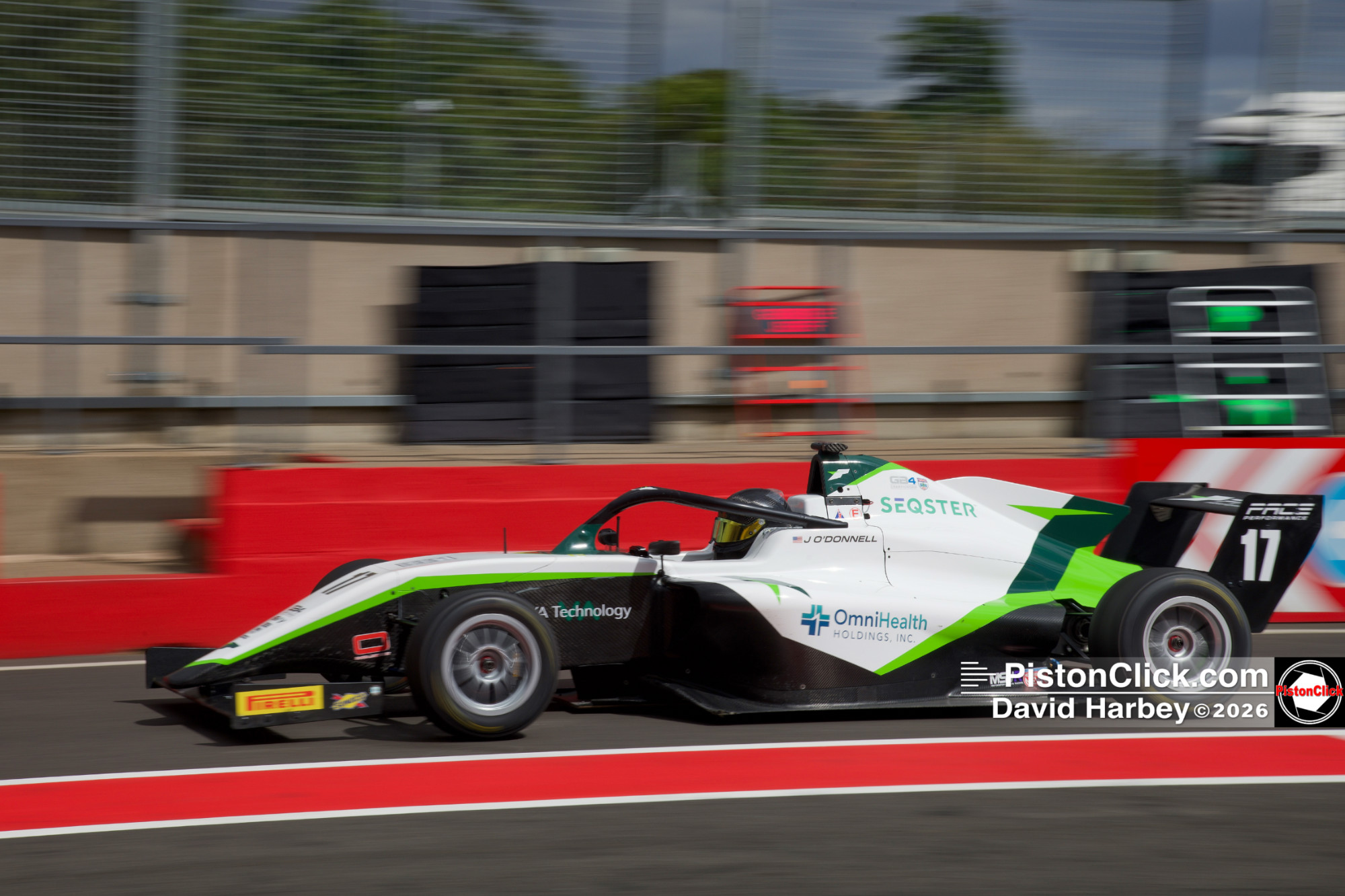 John O'Donnell, pace performance, GB4, Donington Park,