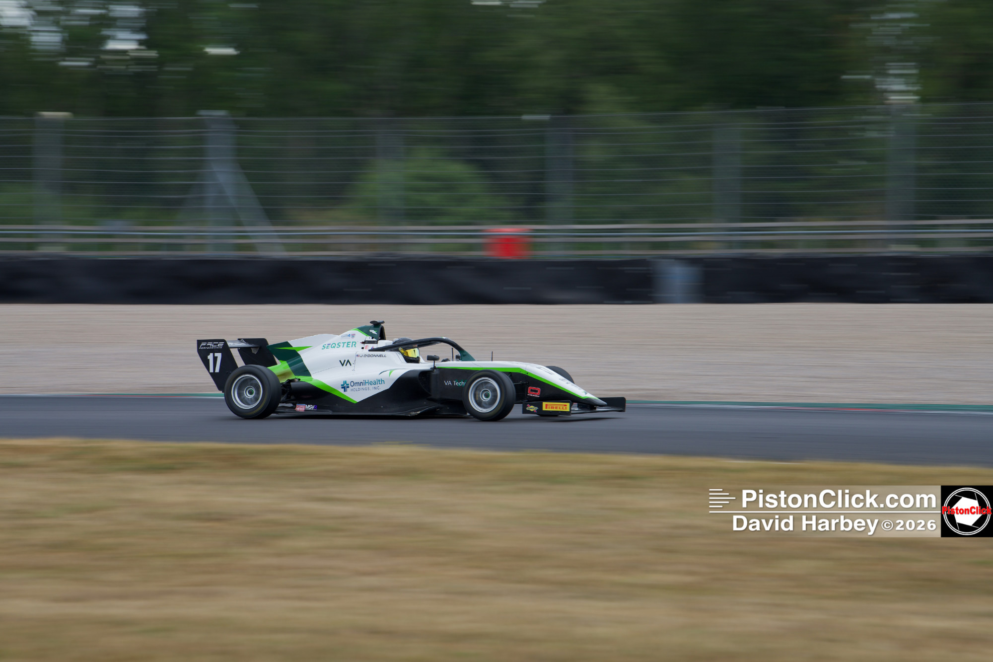 John O'Donnell, pace performance, GB4, Donington Park,
