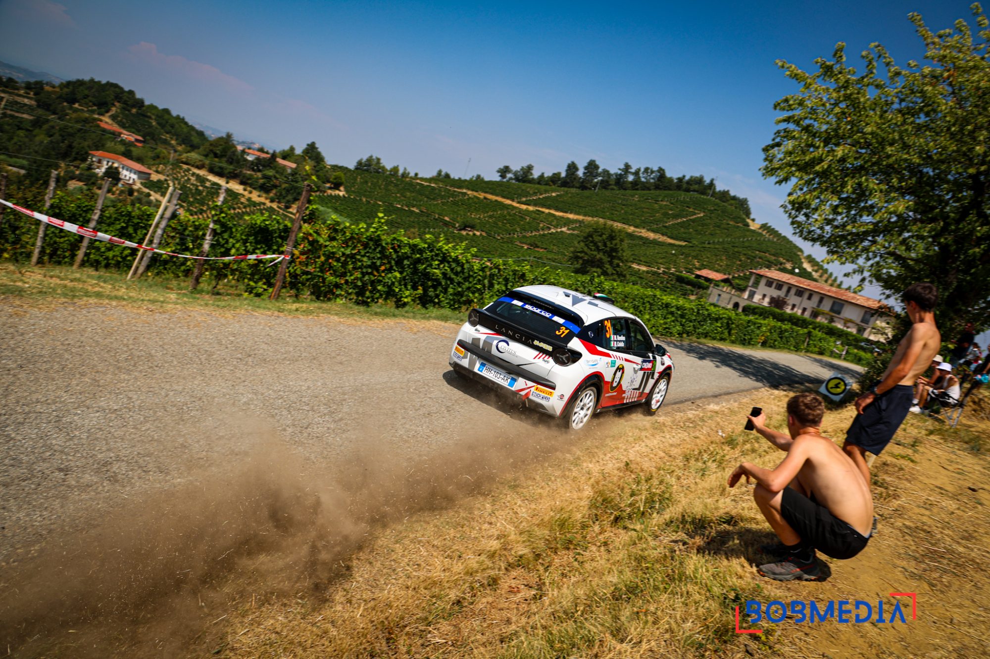 Extreme heat at Rally Regione Piemonte