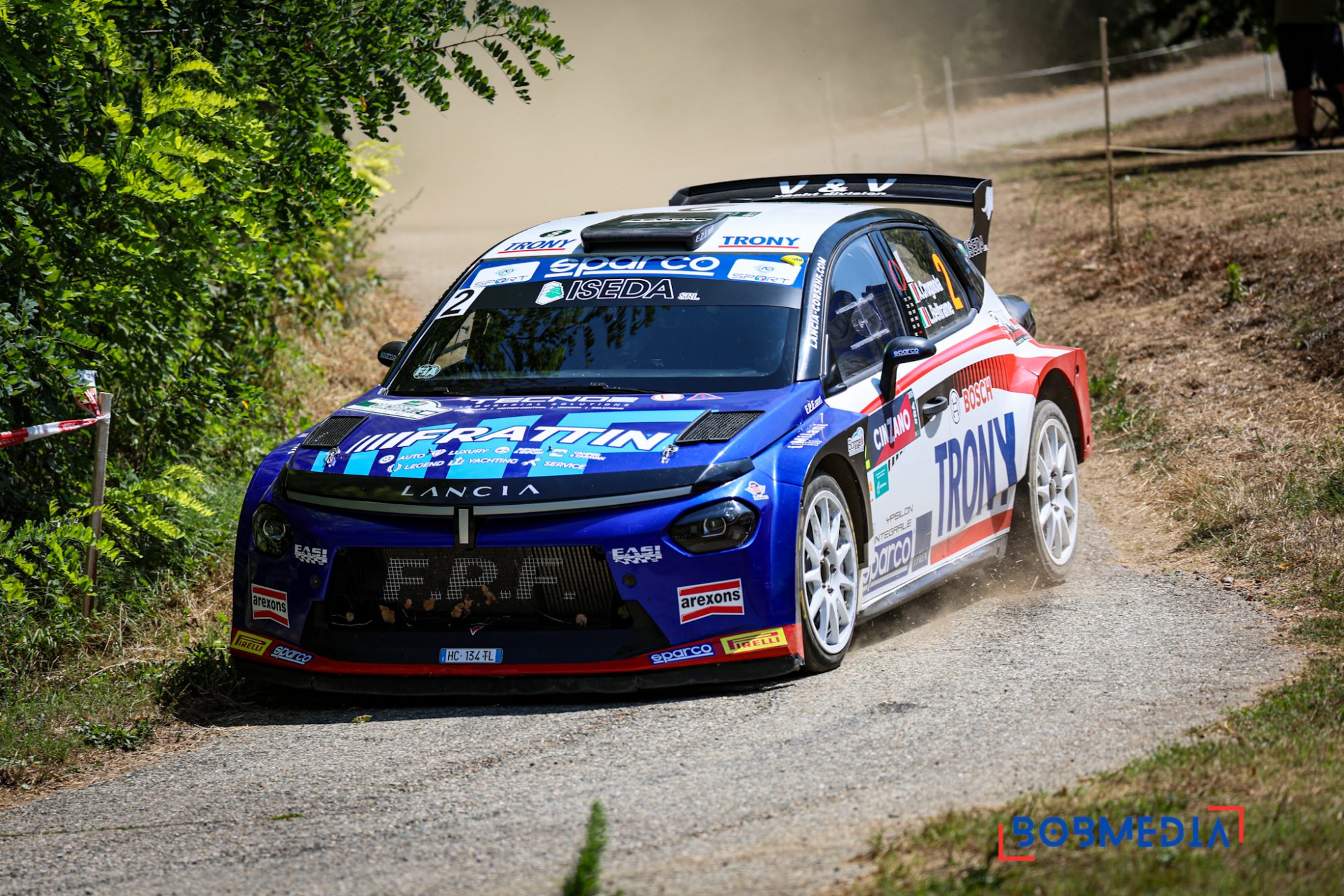 Andrea Crugnola and co-driver Luca Beltrame Rally Regione Piemonte 2026