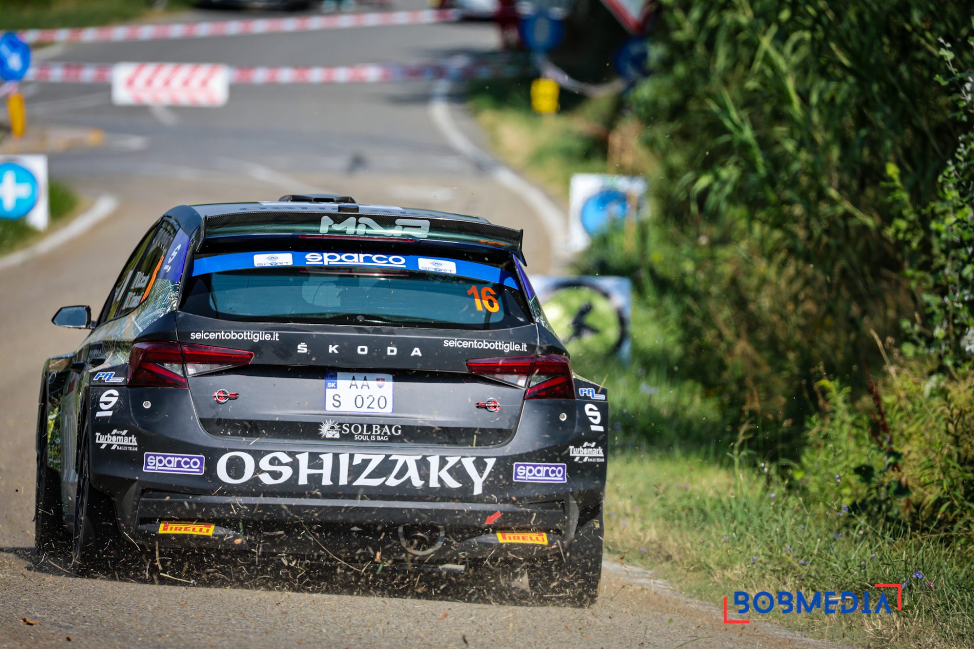 Extreme heat at Rally Regione Piemonte