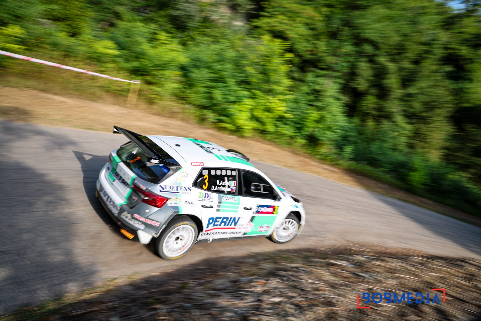 Extreme heat at Rally Regione Piemonte