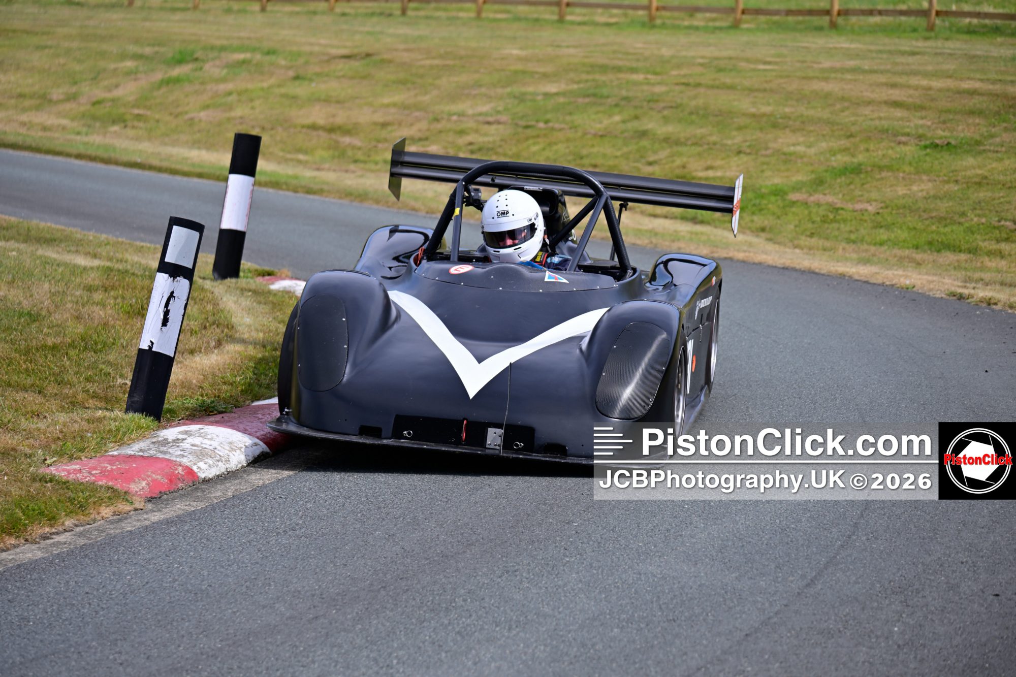 John Prickett driving his Radical PR6