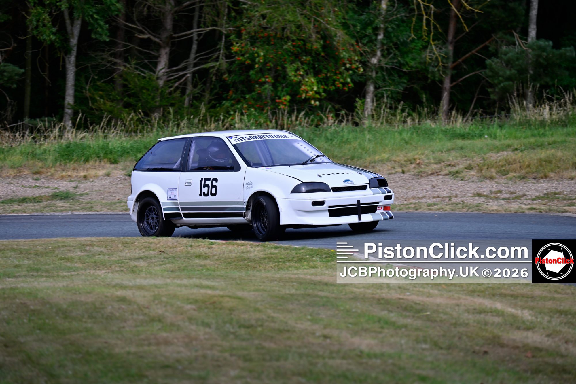 Mark Teale driving his Suzuki Swift GTI Harewood Speed Hillclimb