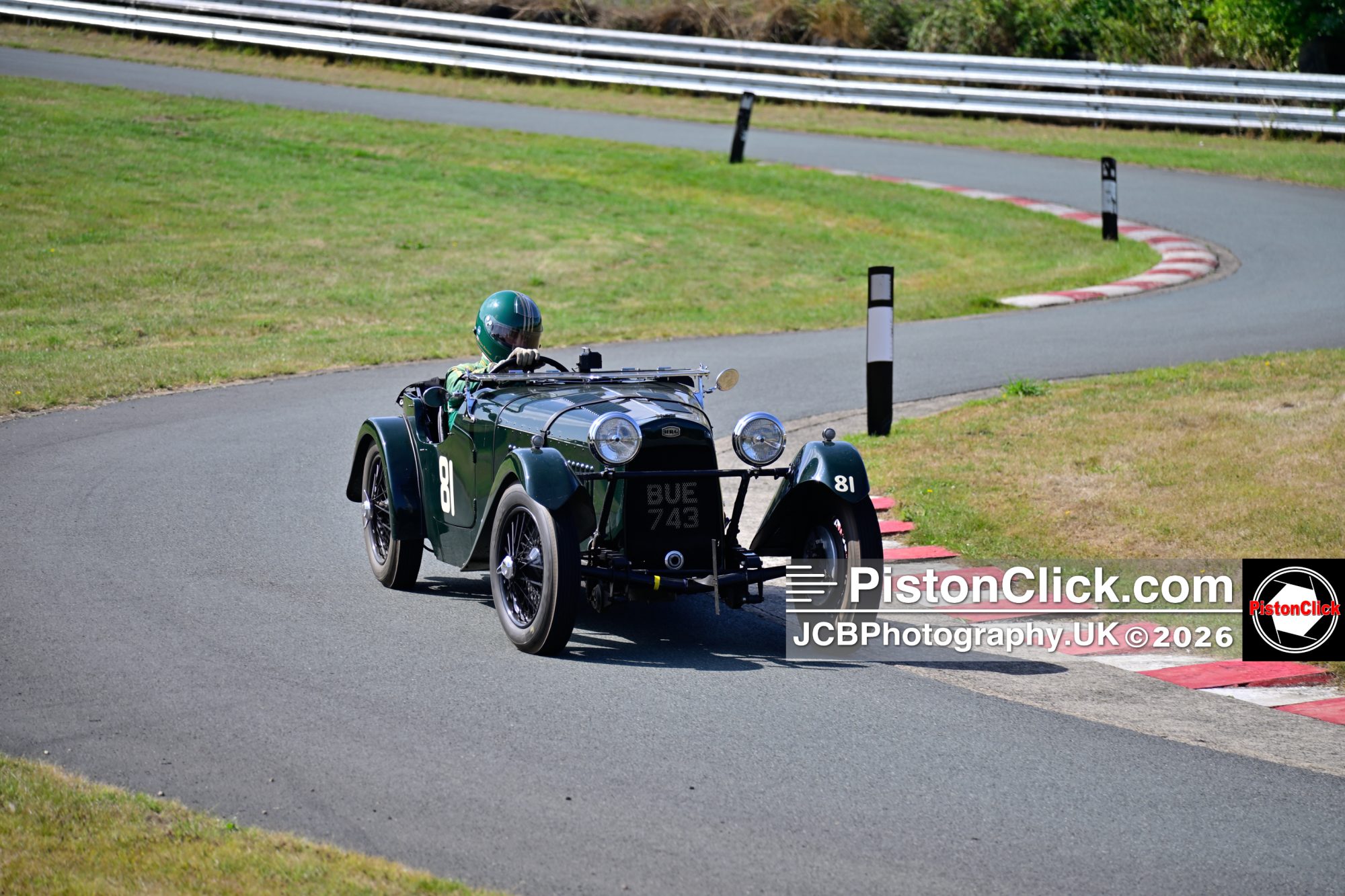 Jolyon Harrison in a Cognac Special AC/GN and a HRG