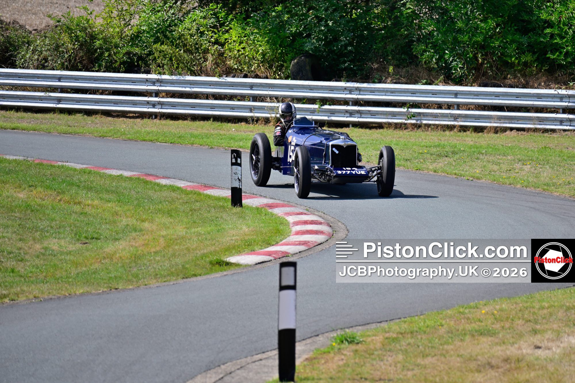 James Baxter driving his Riley ERA