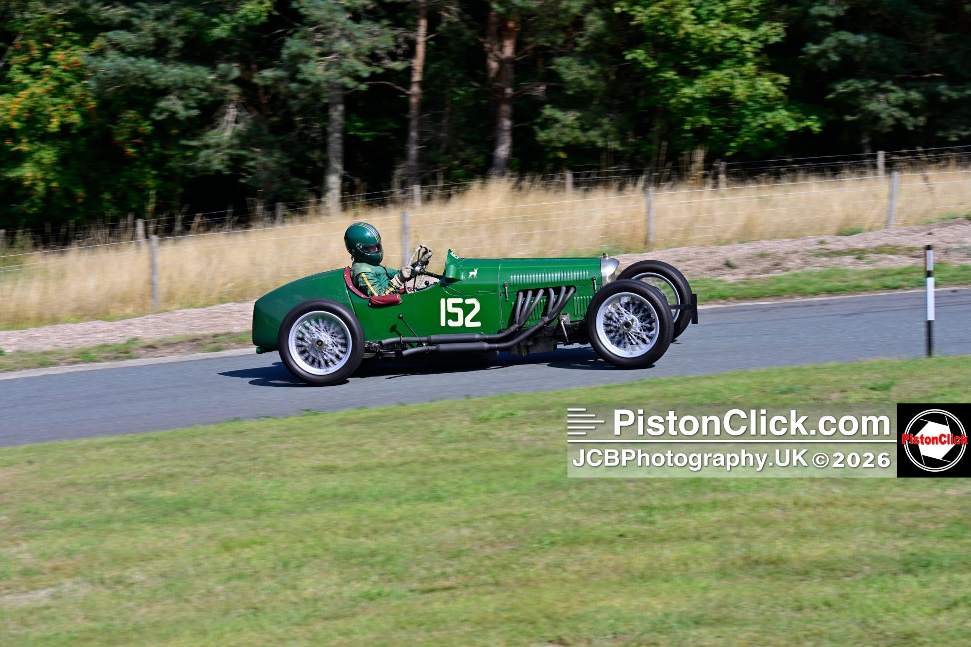Jolyon Harrison in a Cognac Special AC/GN and a HRG