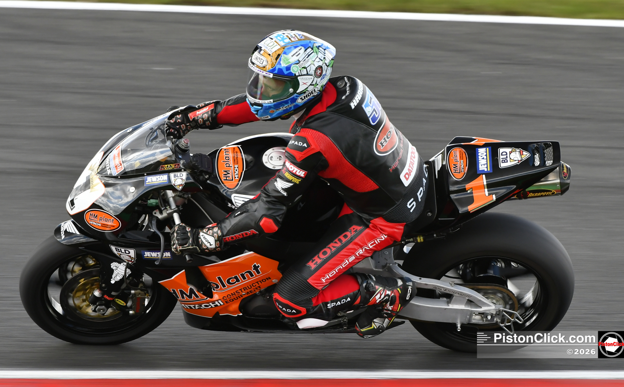Dean Harrison Honda HM Plant livery at BSB Cadwell Park 2026
