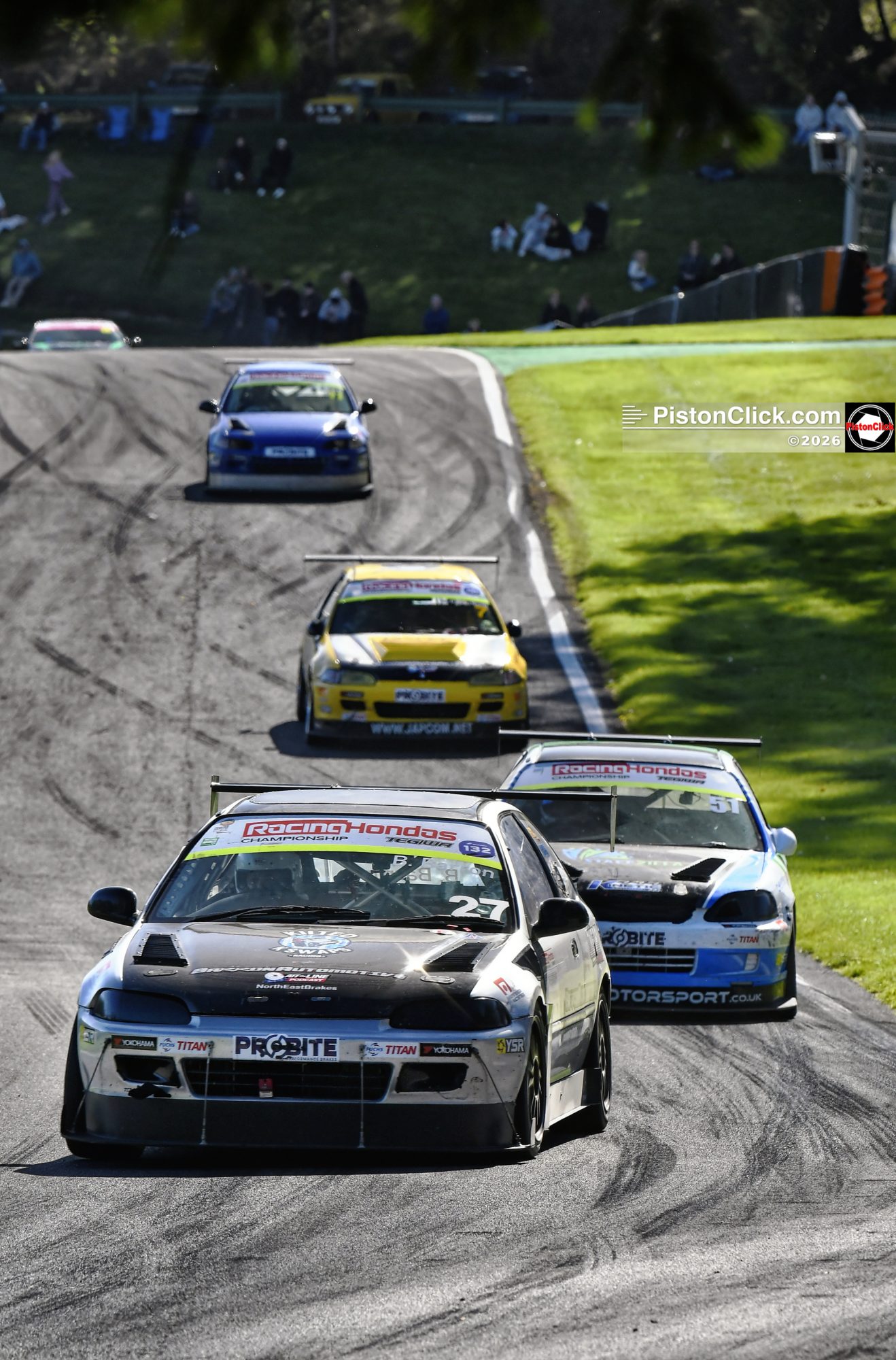 Modified Live Cadwell Finale Racing Hondas