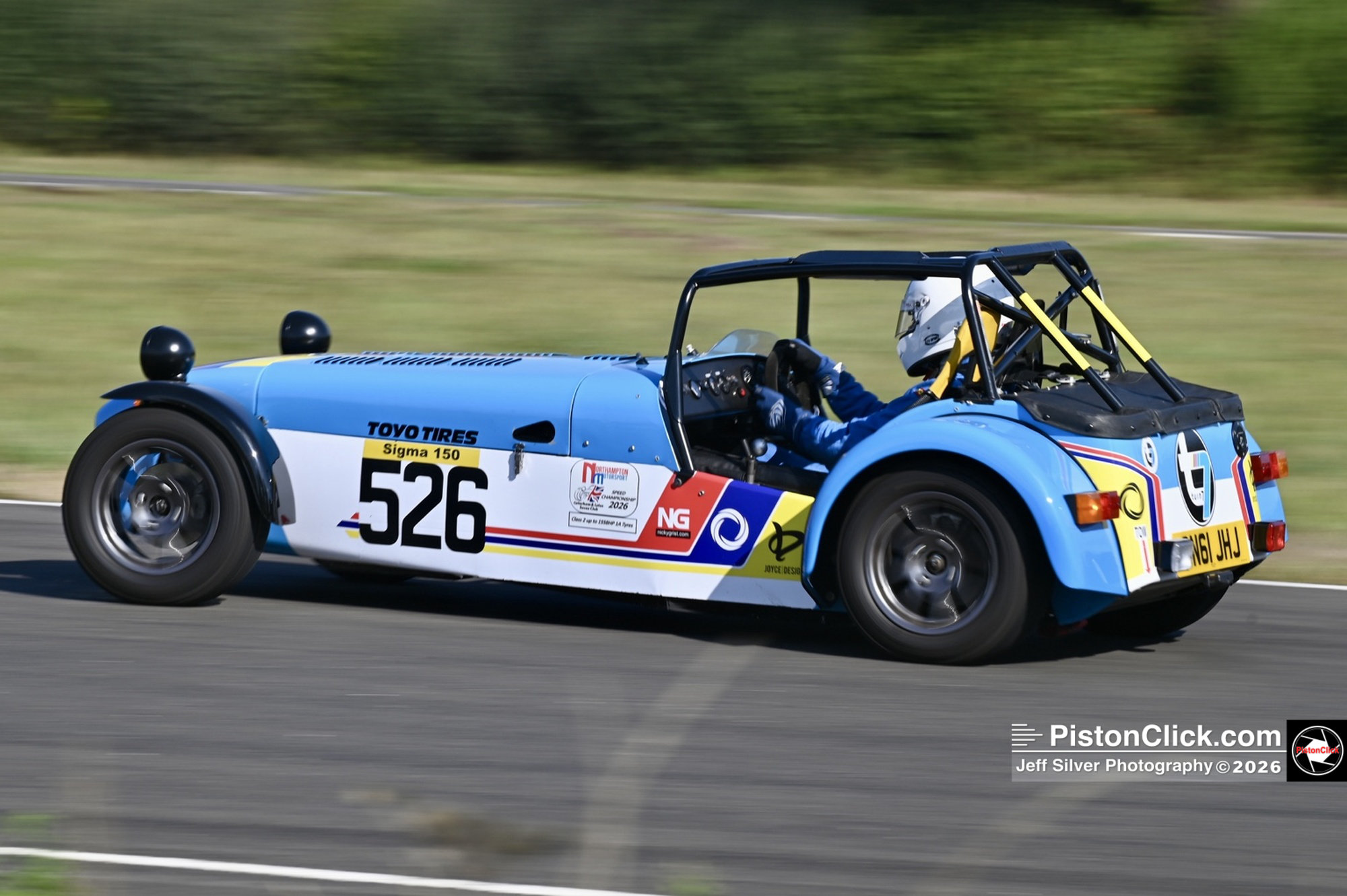Andrew Winston in the Caterham 7