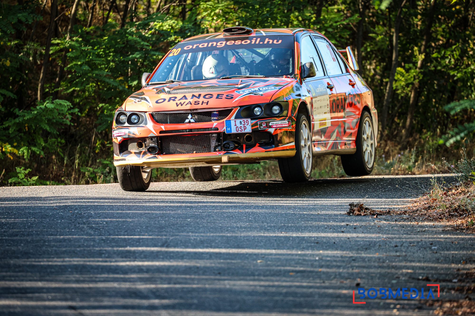Győr Rally is in north-western Hungary