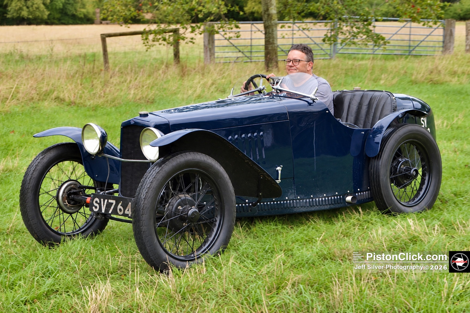 Vintage car driving tests