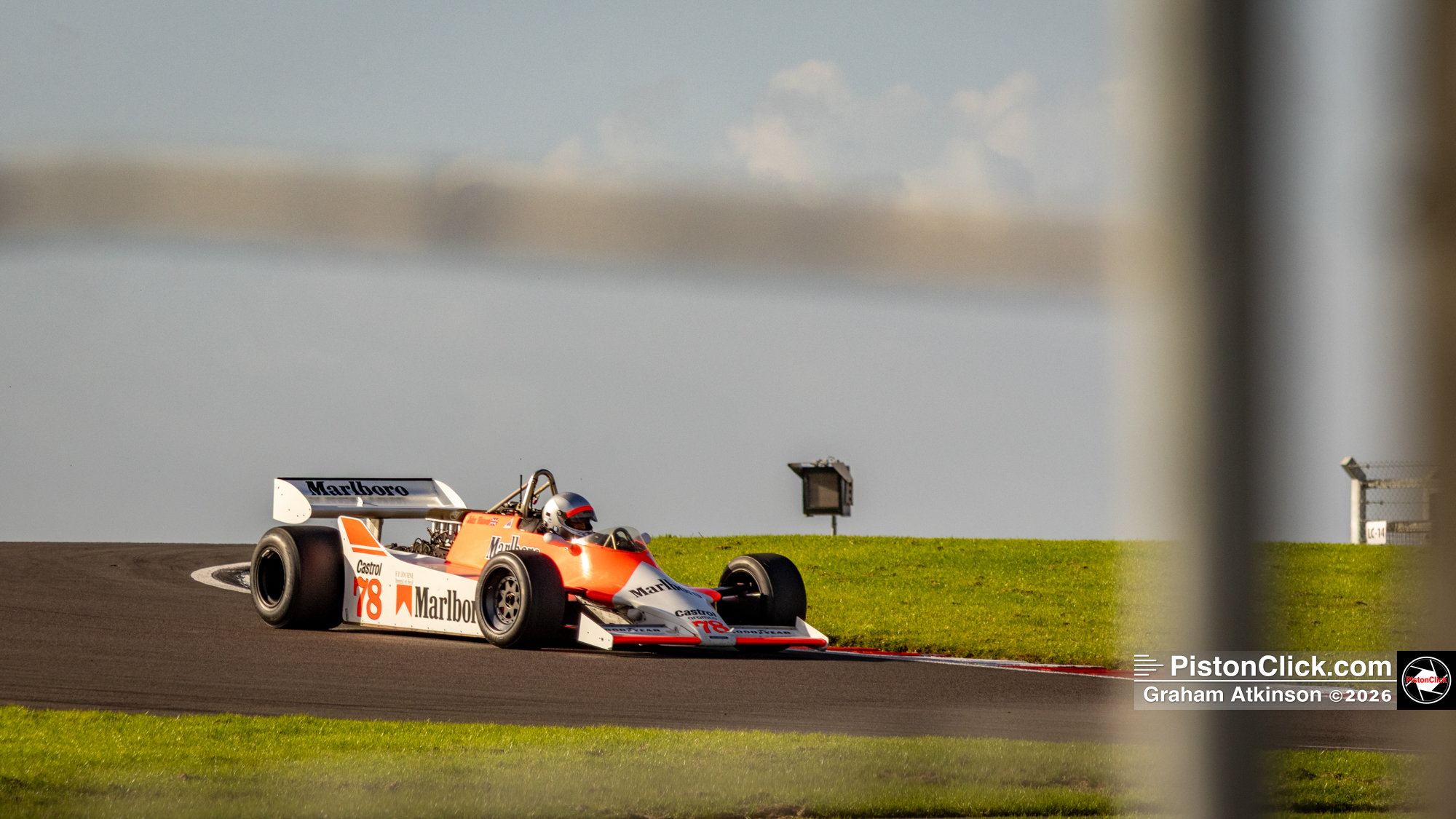 Warren Briggs 1979 McLaren M29C Donington Park test days