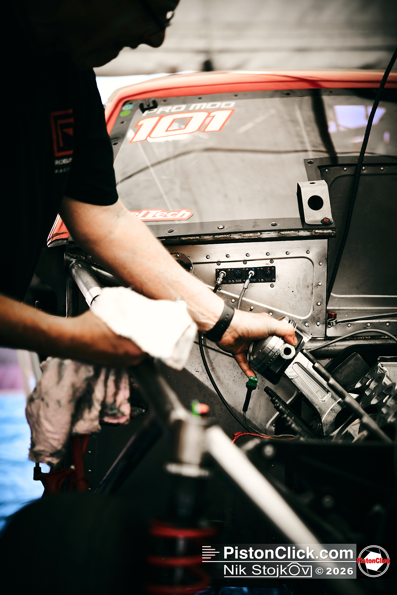 Rebuilding a Drag Car at Santa Pod