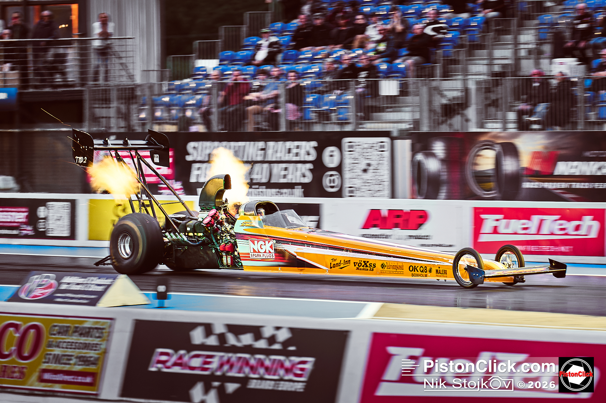 Drag racing photography