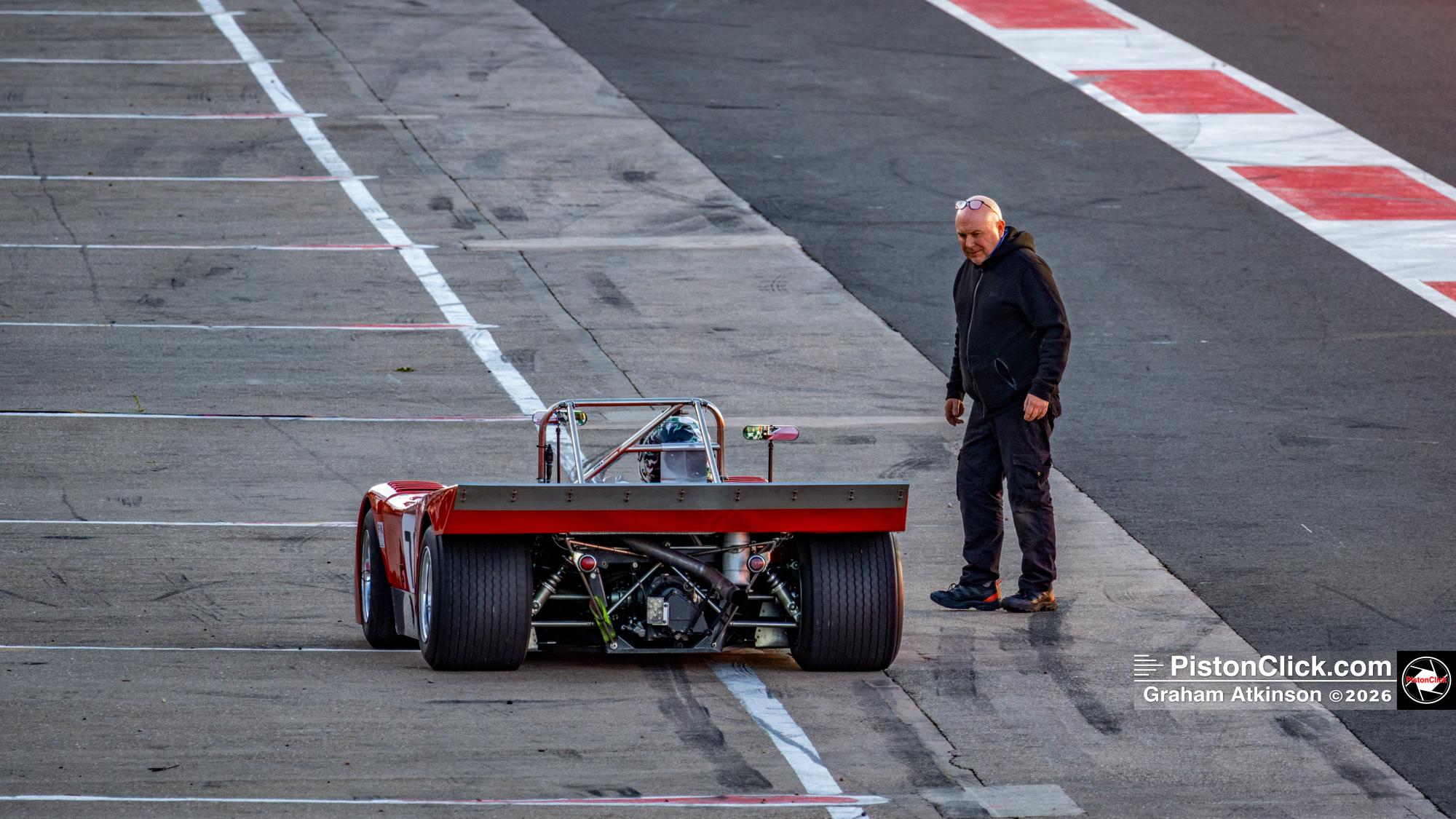 Chevron B19 Donington Park test days