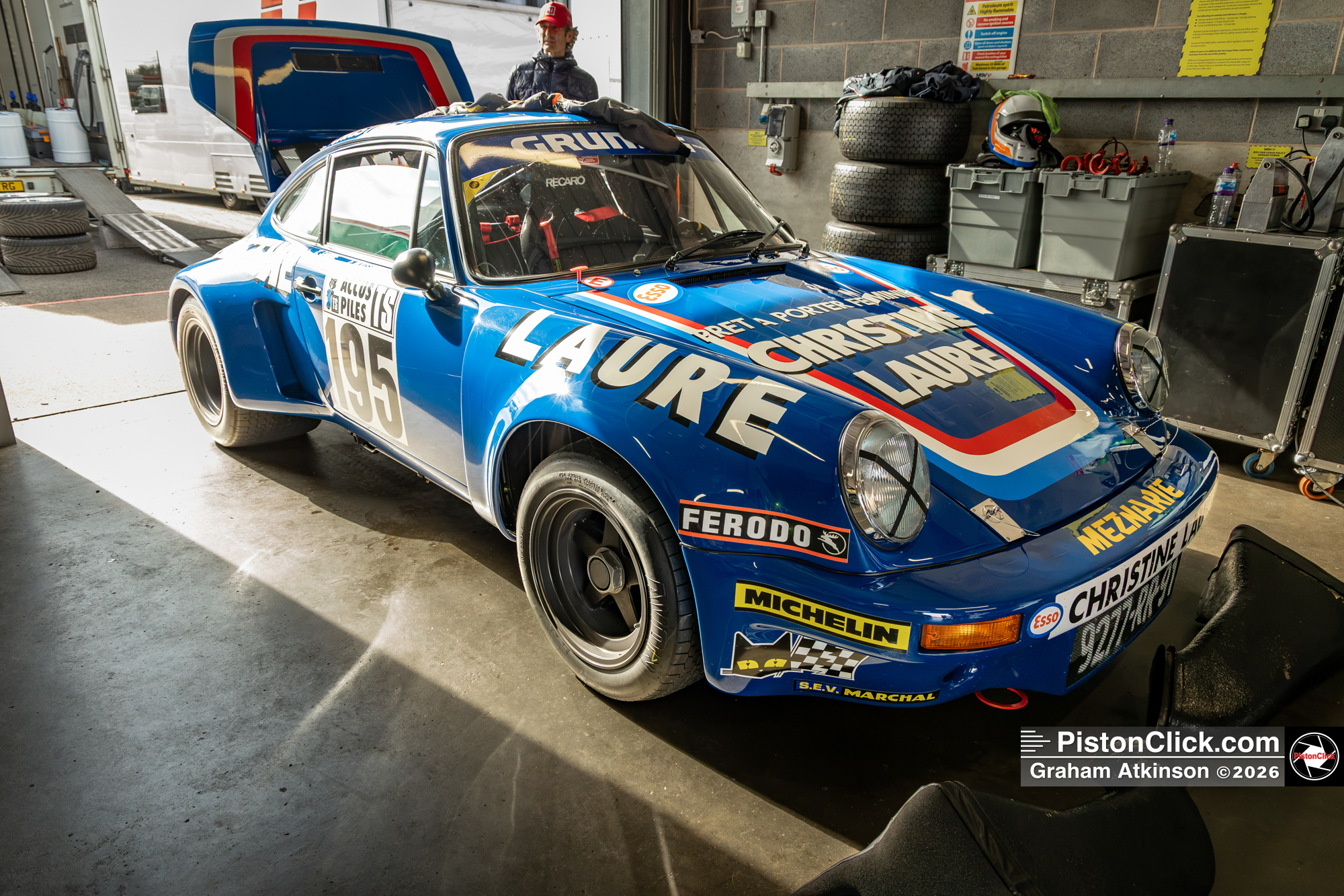 James Thorpe Donington Park Test Day
