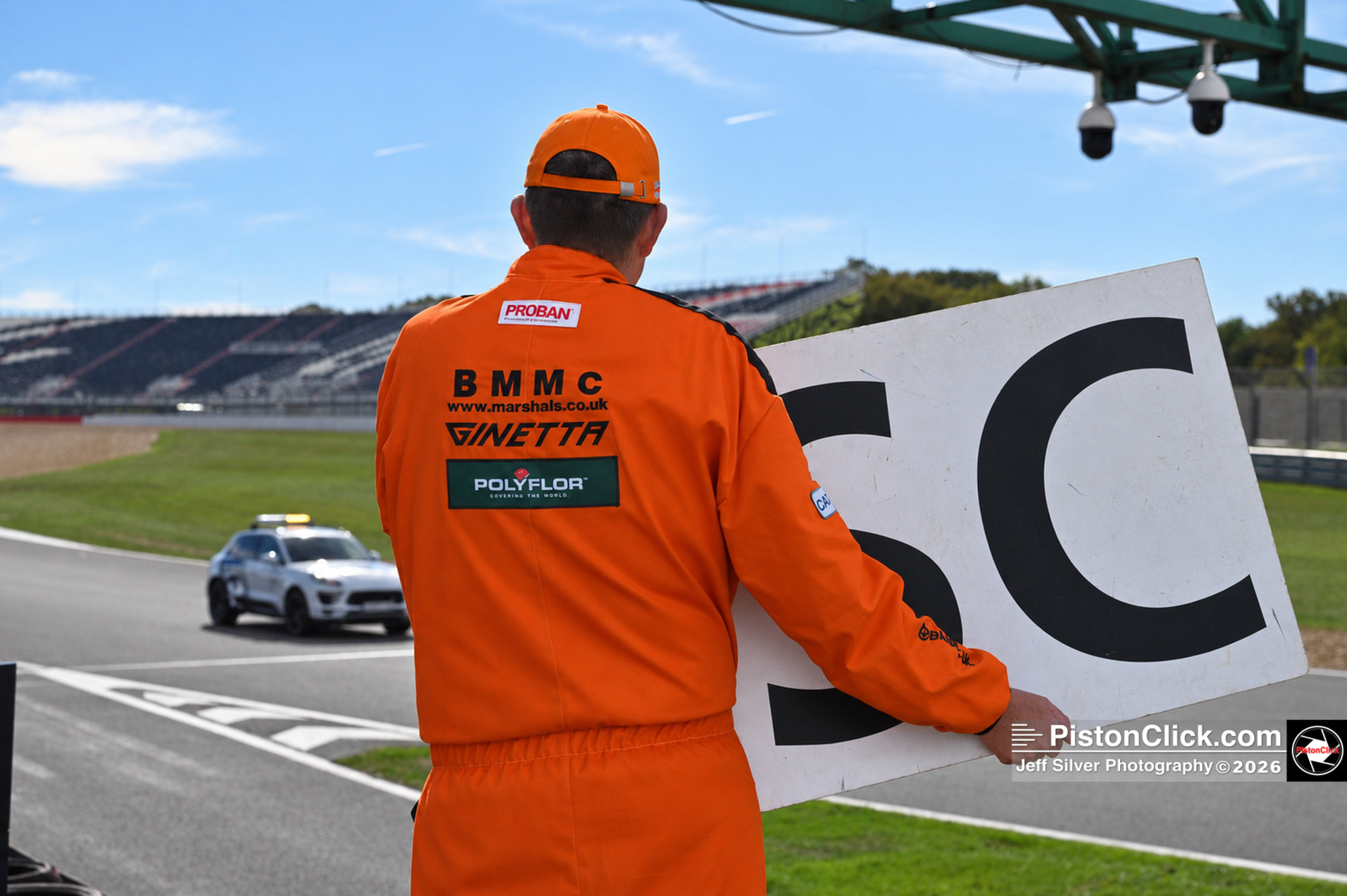 Marshal at Silverstone
