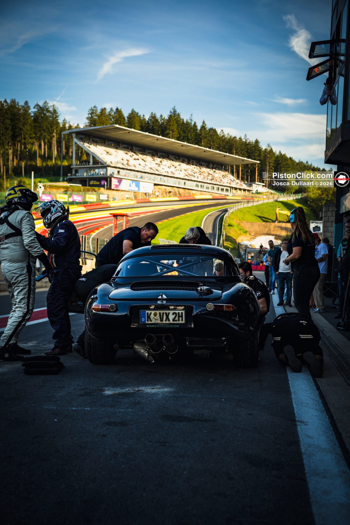 Photographing the The Spa Six Hours Pit Lane